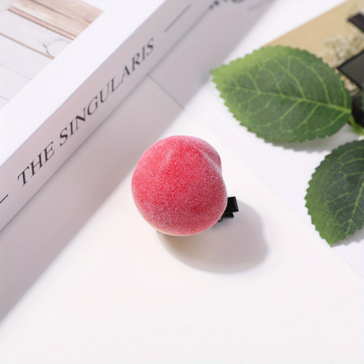 Creative Peach Hair Clip Duck Billed Clip for Women Girls