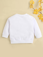 Baby Girls Dinosaur Long Sleeve Warm Pullover