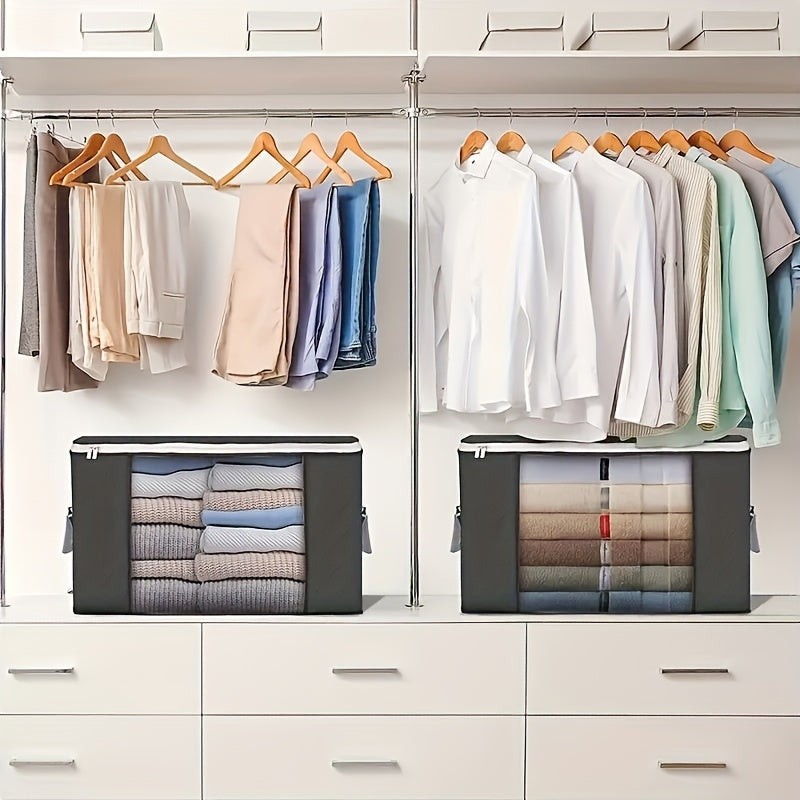 8PC Home Storage Box Large Capacity Clothes Wardrobe Decor