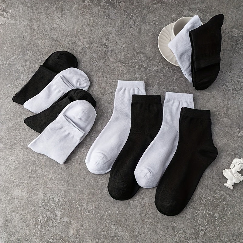 10 Pairs Soft & Comfy All match Women's Socks