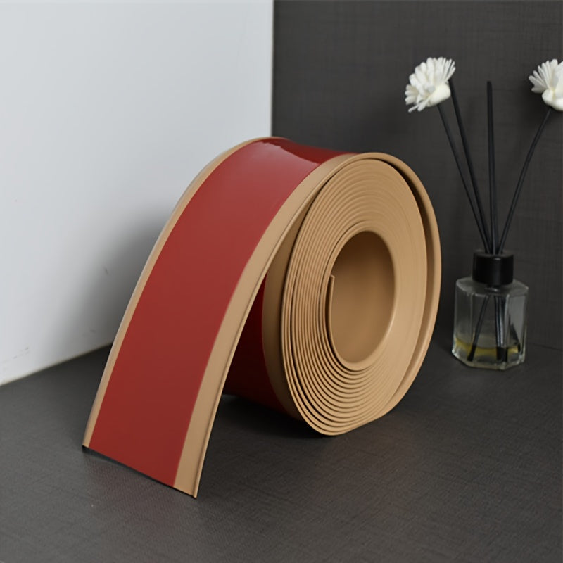 Flexible Baseboard Molding Trim Self Adhesive Vinyl Wall Ba