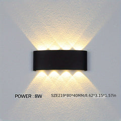 LED Outdoor Wall Lamp IP65 Waterproof Aluminum AC86-265