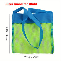 Mesh Beach Bag And Tote For Sand Toys Beach Net
