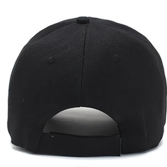Men's Solid Baseball Cap Adjustable Trucker Sun Hat