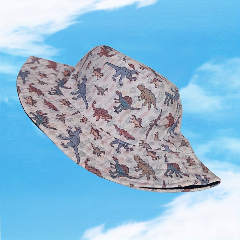 Dinosaur Bucket Hat for Outdoor Activity