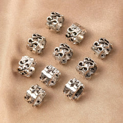 10pcs Vintage Style Hair Rings for Braiding Hair