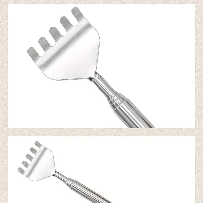 Adjustable Back Scratcher Stainless Steel Massage Claw