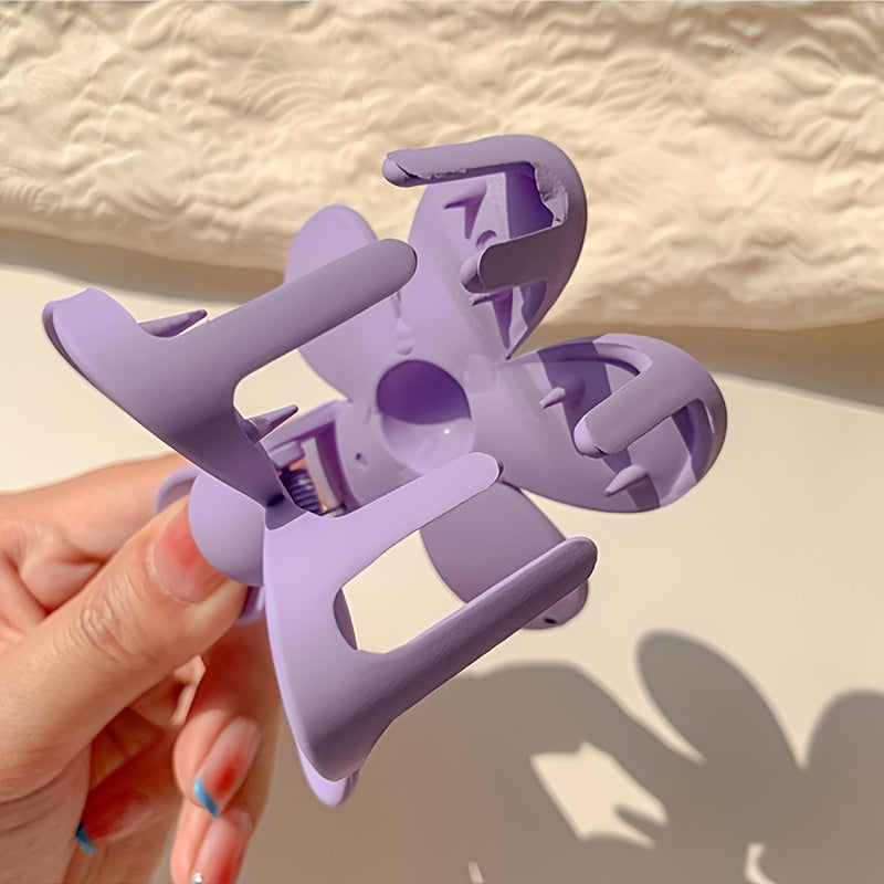 Sweet Matte Hair Claw Clip Flower Hairpin Hair Accessories