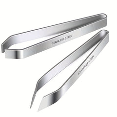Stainless Steel Tongs for Fish Bone and Hair Removal