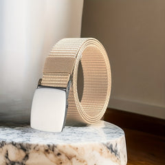 Men's Tactical Belt with Automatic Buckle