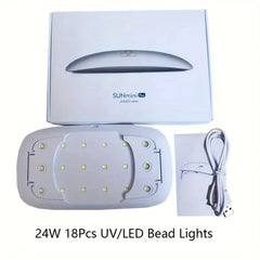 Large Size Foldable UV LED Resin Light with Double Light Source Lamp Beads