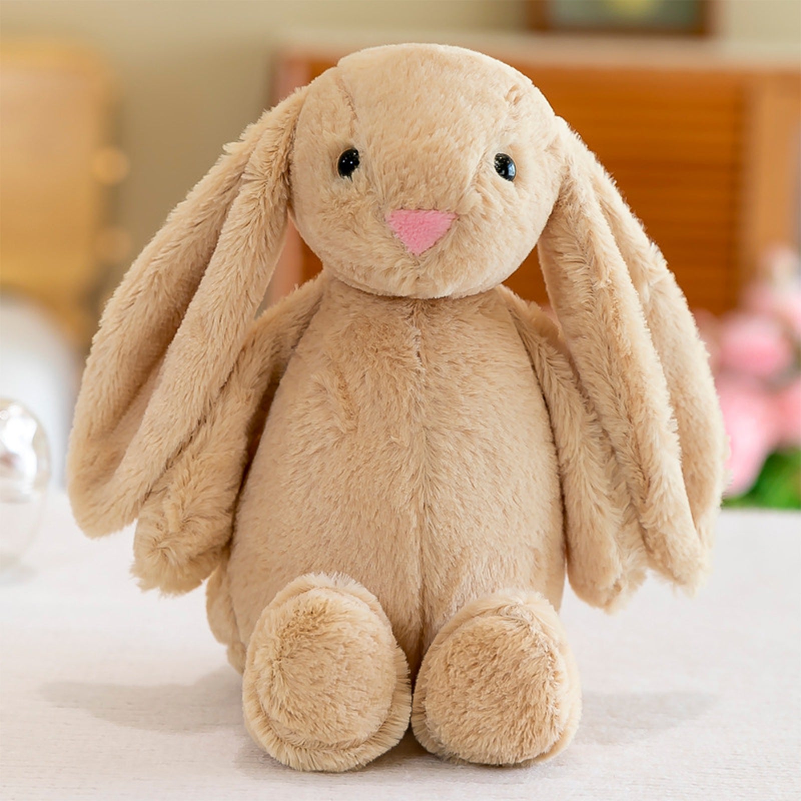 Rabbit Doll 30cm Long Ears Plush Hand Puppet Boy Girl Gift Children's Plush Toy