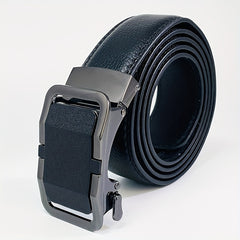 Men's Automatic Buckle PU Leather Belt Casual Business Belt