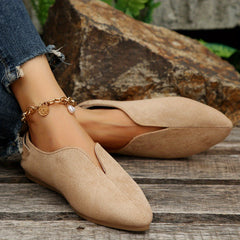Lightweight Closed Toe Slip On Shoes with Buckle Strap Details