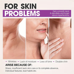 Neck Firming Cream Double Chin Reducer Retinol Collagen Hyaluronic Acid