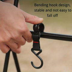 5 pcs Camping Rack Hook for Coats & Tents, High Load Capacity