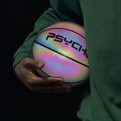 Reflective PU Basketball Size 7 Indoor Outdoor Practice