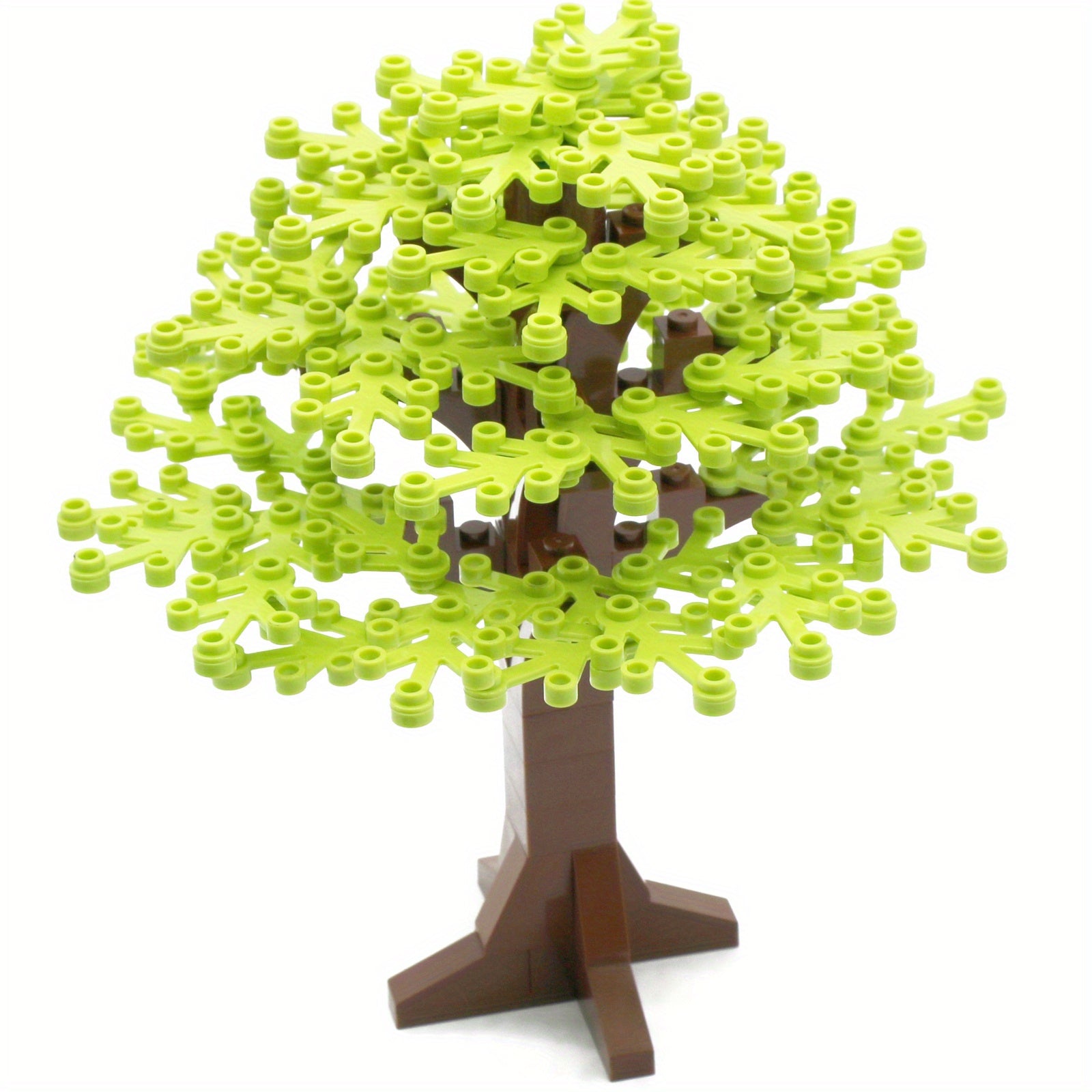 90pcs Building Blocks Tree Set DIY MOC City Street View Road Garden Jungle