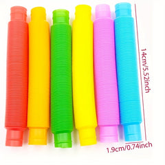 11pcs Pop Tubes Activity Toys For Kids 18M-12Yrs