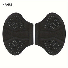 4 Pairs Sports Shoes Heel Pads Anti-wear Self-adhesive Anti-slip