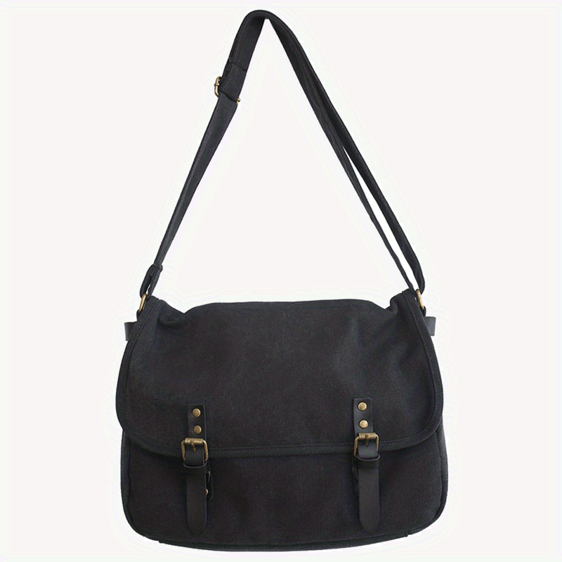 Vintage Military Canvas Laptop Bag Messenger Bag