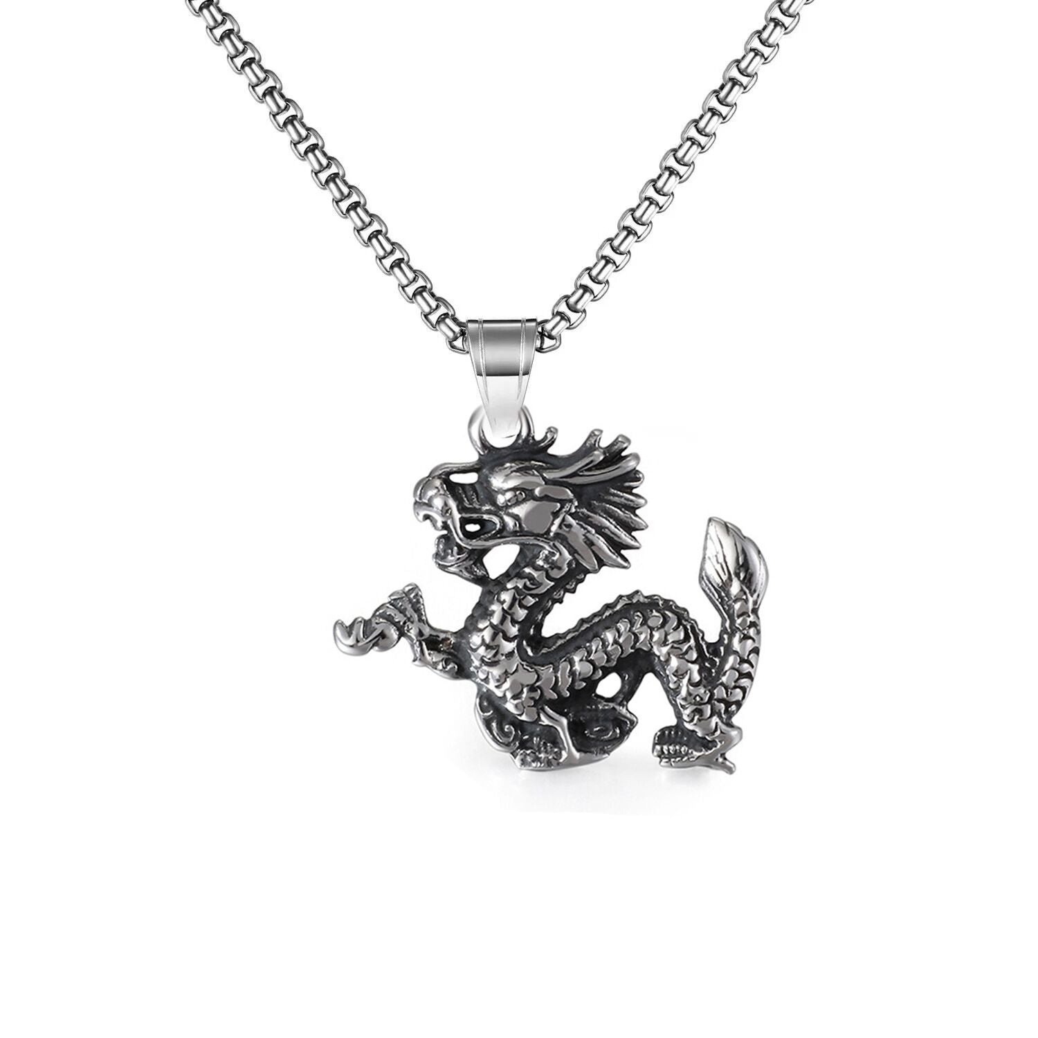 Men's Halloween Ghost Mask Necklace Pendant