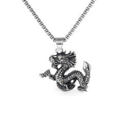 Men's Halloween Ghost Mask Necklace Pendant