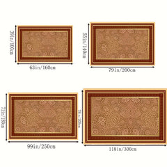 Soft Fluffy Plush Area Rugs - Retro Indoor Shaggy Rugs