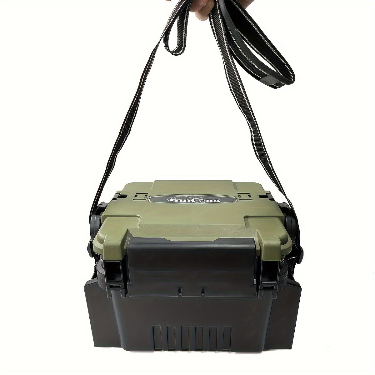 Lockable Fishing Tackle Box with Large Capacity
