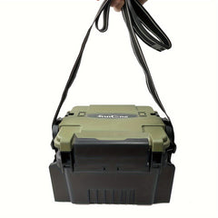 Lockable Fishing Tackle Box with Large Capacity