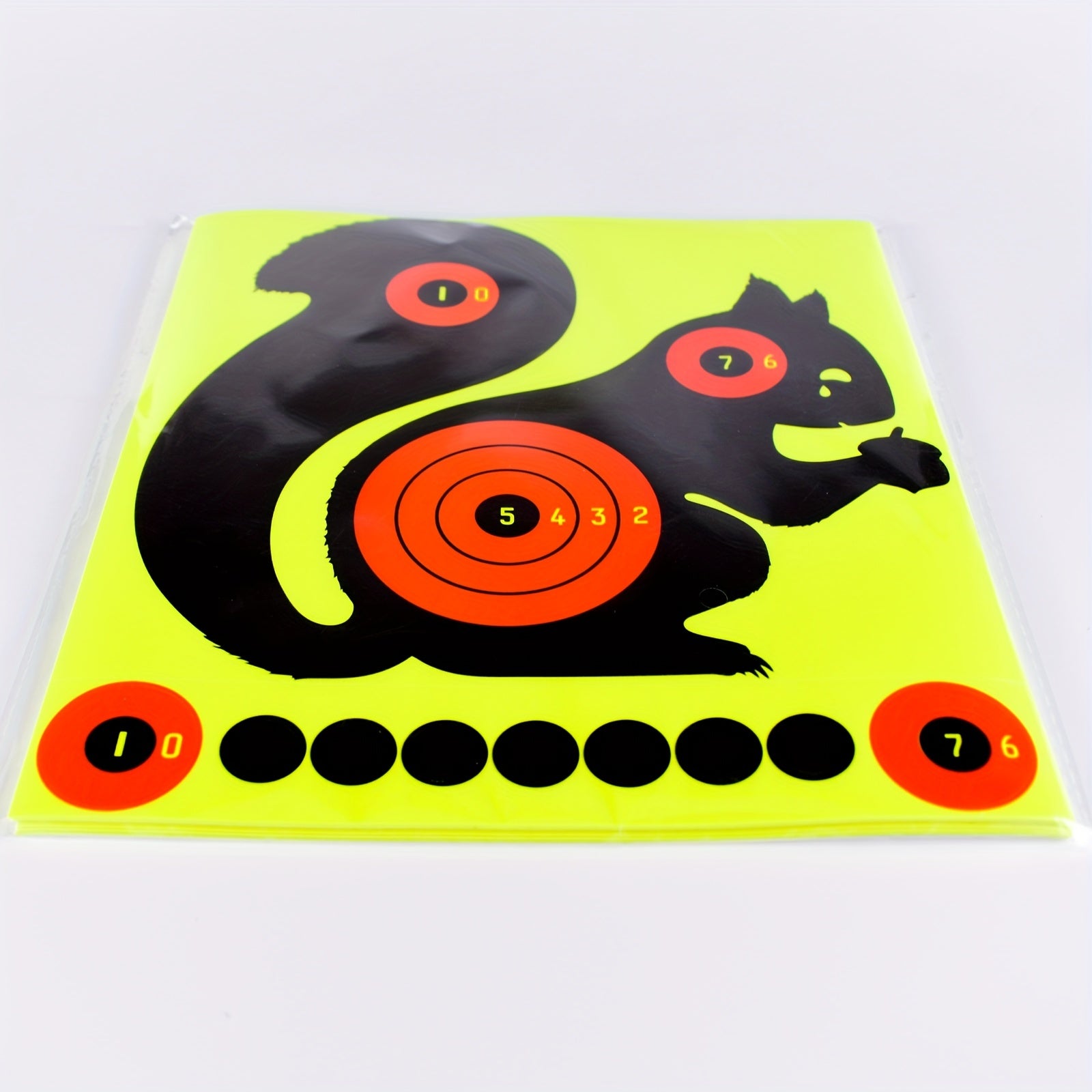 25pcs Squirrel Style 20 32 Cm Shooting Targets Self Adhesive Highly Visibility