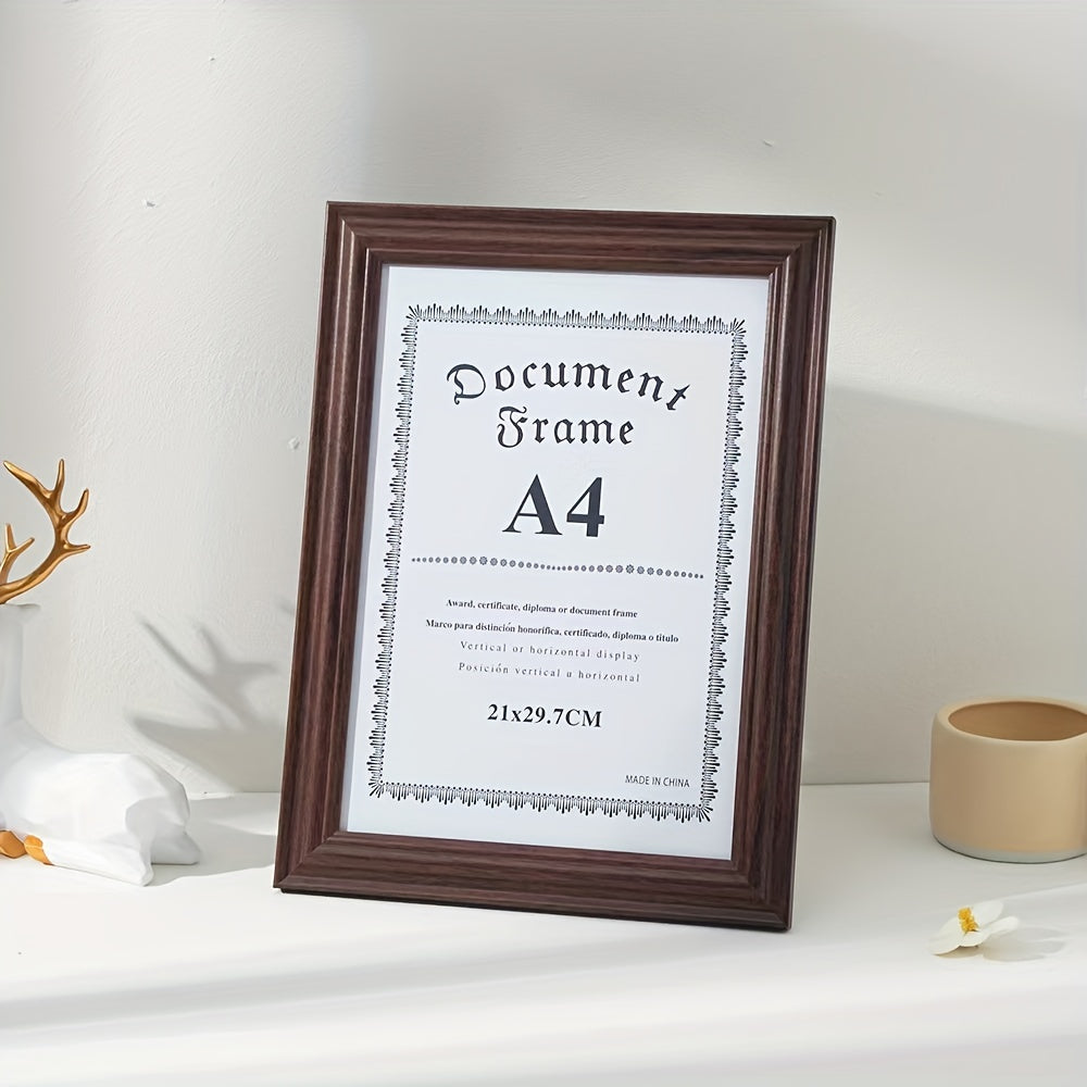 Wooden Photo Frame A4 Hanging Wall Picture Frame
