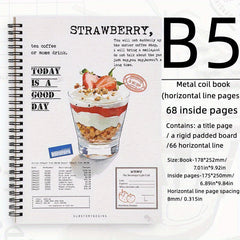 B5 Summer Ice Drink Coil Notebook