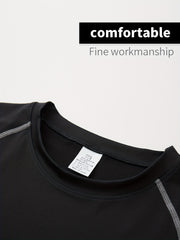 Men's Quick Drying Compression Sports T-Shirt for Gym Running