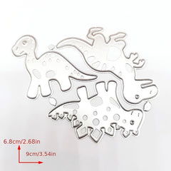 Dinosaur Carbon Steel Cutting Dies for DIY Paper Art