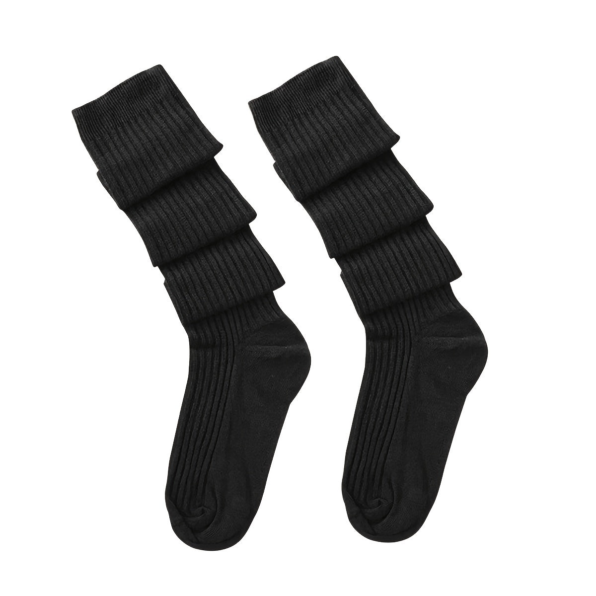 Women's High Thigh Cotton Knee Socks