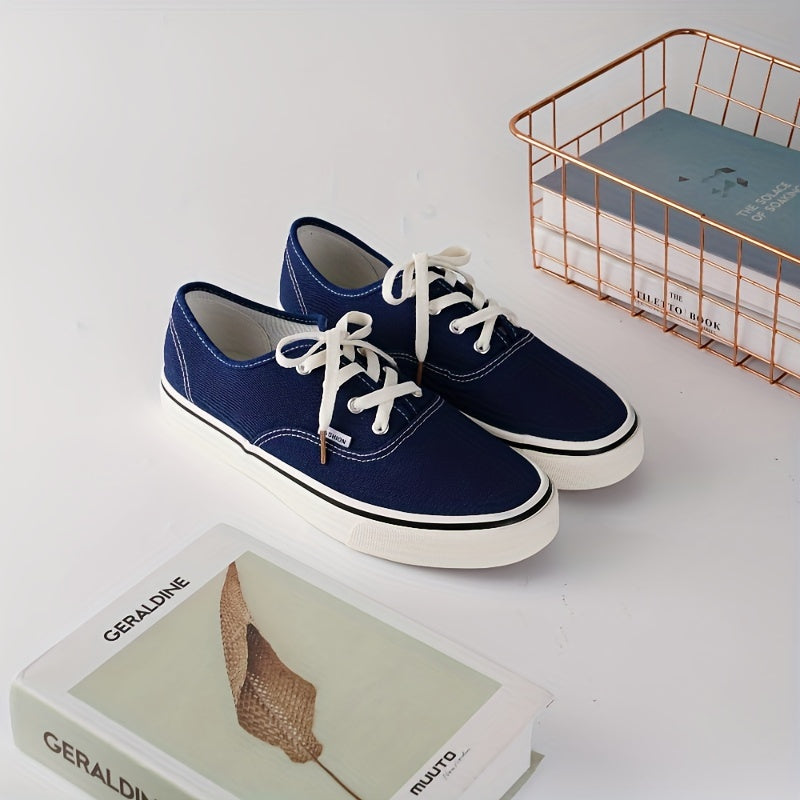 Men's Lightweight Breathable Skate Shoes Wear resistant Canvas Shoes