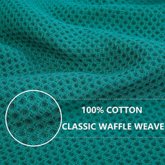 4pcs Cotton Waffle Dish Cloths Absorbent Quick Drying Dish Towels