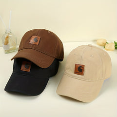Vintage Baseball Cap Solid Unisex Sunshade Dad Hats Adjustable