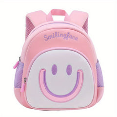 Kids 3D Cartoon Backpack Smiling Breathable Backpack