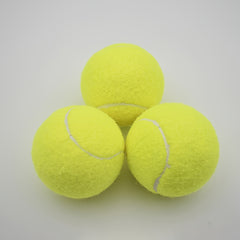 3pcs High Elasticity Rubber Tennis Balls For Beginners Practice