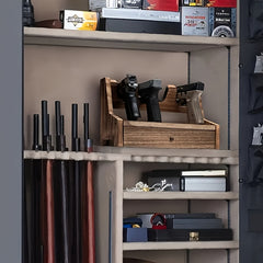 Solid Wood Heavy Duty Holder with Drawer, Accessories Organizer