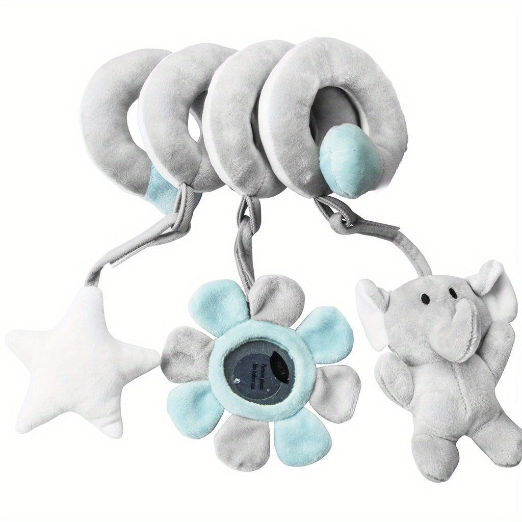 High Contrast Baby Spiral Hanging Toy, Sensory Toy for Newborns