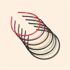 6pcs Teeth Comb Headband Plastic Hair Band Non-slip Hard Hair Hoop