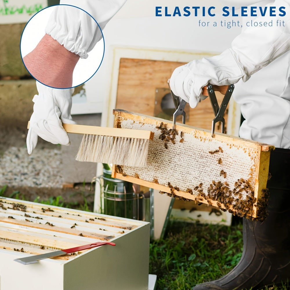 Beekeeping Bee Proof Suit with Breathable Smock & Veil