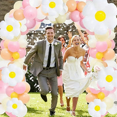 5pcs Daisy Aluminum Film Balloons for Parties and Events