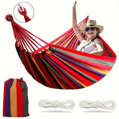 Portable Hammock with Strap & Carry Bag, Holds Up To 204.12KG