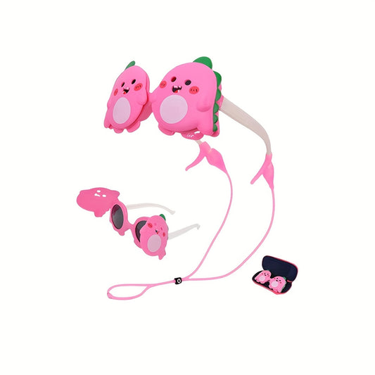 Girls Cartoon Dinosaur Sunglasses UV Protection Kids Accessories
