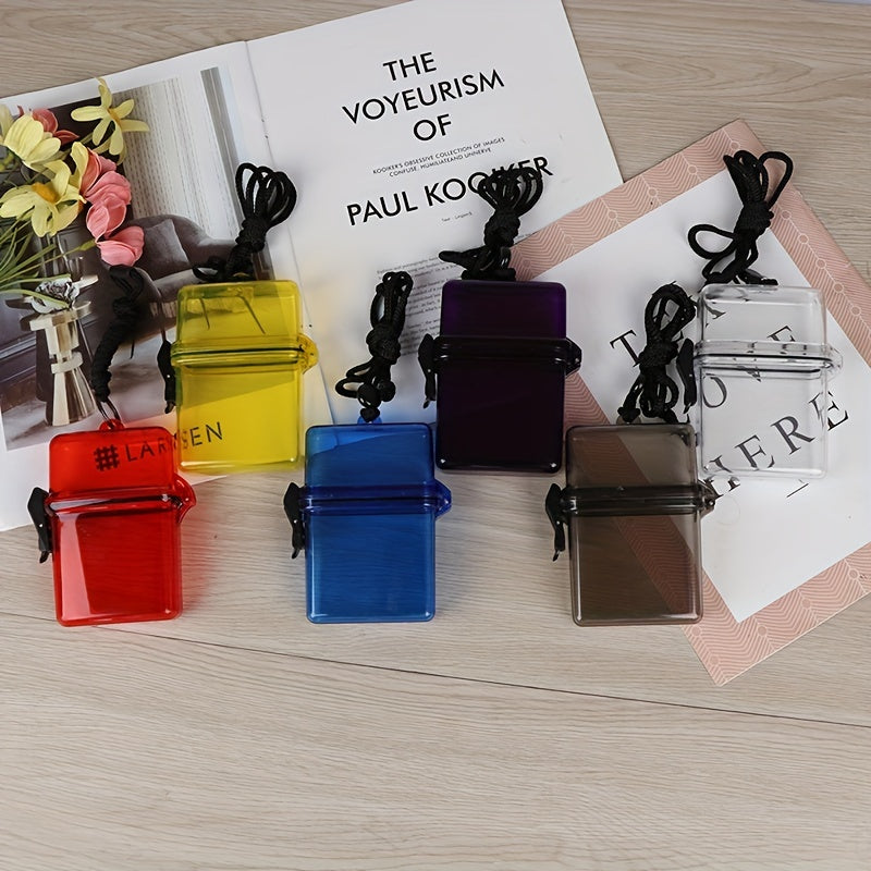 Outdoor Waterproof Storage Box for Keys Money Plastic Case