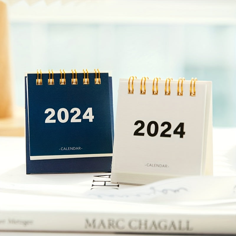 Mini Small Desk Calendar 2.7In Basic Calendar Creative Monthly Calendar